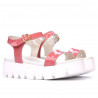 Women sandals 5034 patent pink