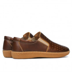 Women loafers, moccasins / adolescenti 689 brown