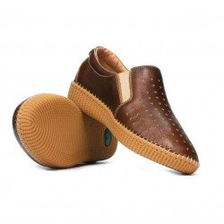 Women loafers, moccasins / adolescenti 689 brown