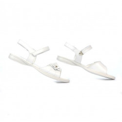 Children sandals 524 patent white