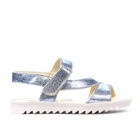 Children sandals 525 bleu argento