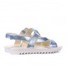 Children sandals 525 bleu argento