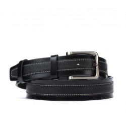 Men belt 18b black+biz black
