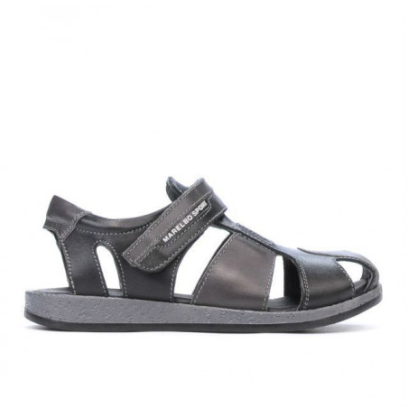 Children sandals 324 black+gray