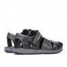 Children sandals 324 black+gray