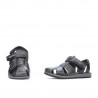Children sandals 324 black+gray