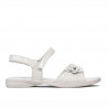 Children sandals 524 patent white