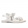 Children sandals 524 patent white