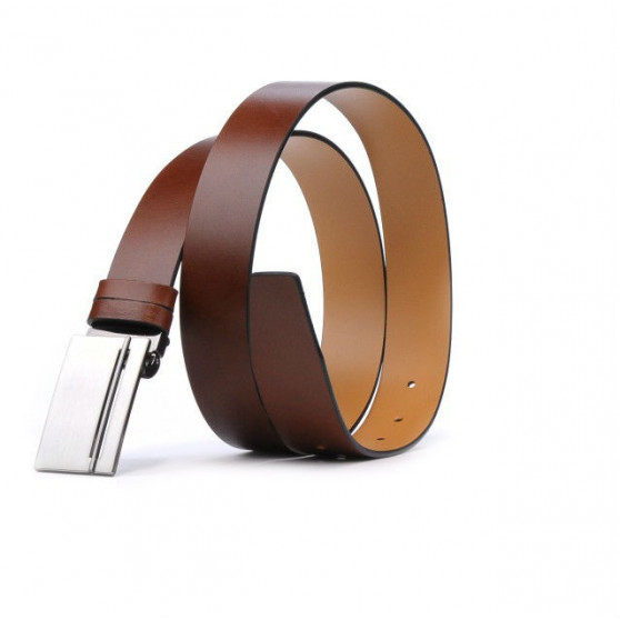 Men belt 17b brown