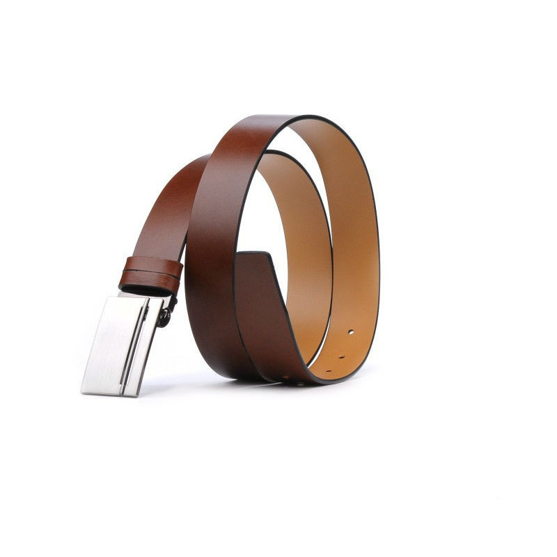 Men belt 17b brown