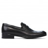 Men stylish, elegant, casual shoes 875 black