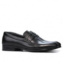 Men stylish, elegant, casual shoes 875 black