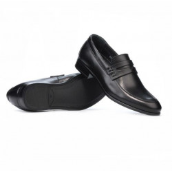 Men stylish, elegant, casual shoes 875 black
