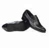 Men stylish, elegant, casual shoes 875 black