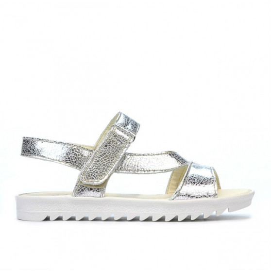 Children sandals 525 silver