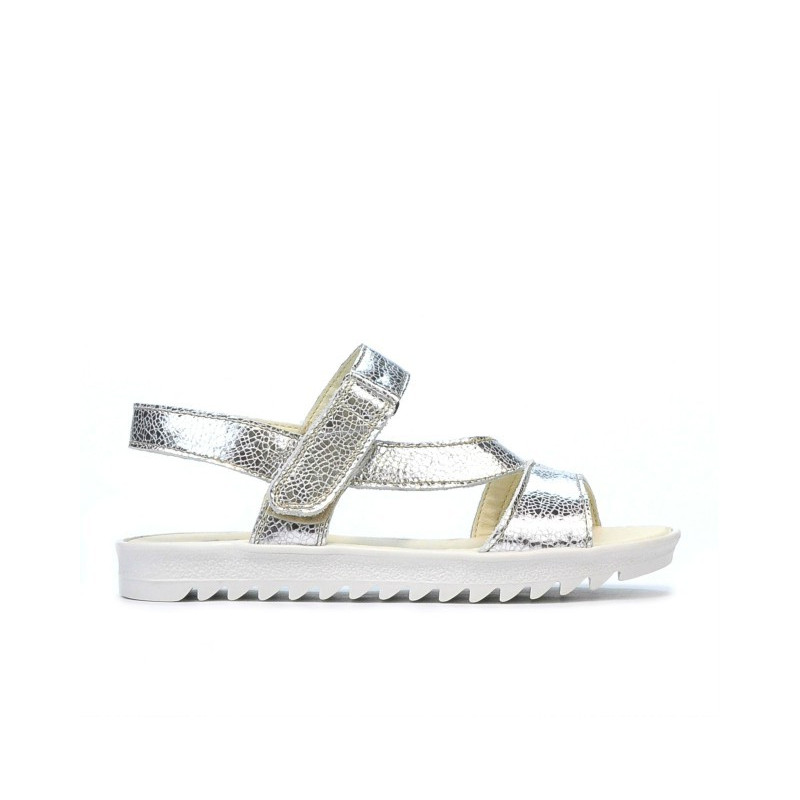 Children sandals 525 silver