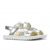 Children sandals 525 silver