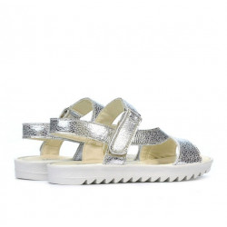 Children sandals 525 silver