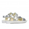 Children sandals 525 silver