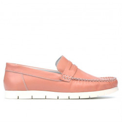 Women loafers, moccasins 692 rosa