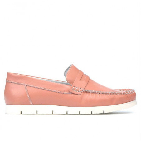 Women loafers, moccasins 692 rosa