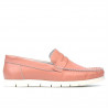 Women loafers, moccasins 692 rosa