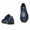 Men stylish, elegant shoes 878 a indigo