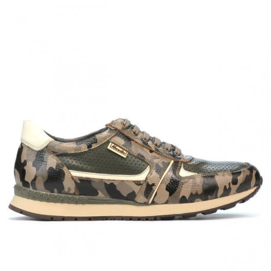 Men sport shoes 833 cafe camuflaj