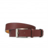 Men belt 14b bordo