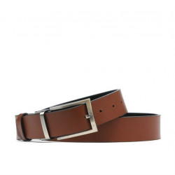 Men belt 08b bicolored biz black+brown