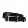 Men belt 08b bicolored biz black+brown