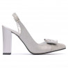 Women sandals 1267 gray antilopa combined