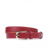 Women belt 06m bordo
