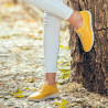 Women loafers, moccasins 688 yellow
