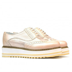 Women casual shoes 683-1 pudra combined 