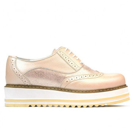 Women casual shoes 683-1 pudra combined 