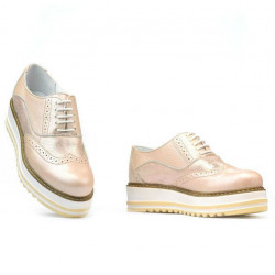 Women casual shoes 683-1 pudra combined 