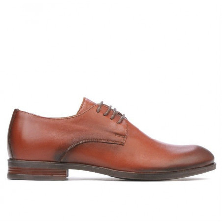 Teenagers stylish, elegant shoes 371 a cognac