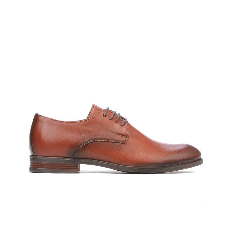 Teenagers stylish, elegant shoes 371 a cognac