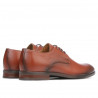 Teenagers stylish, elegant shoes 371 a cognac