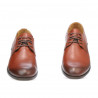 Teenagers stylish, elegant shoes 371 a cognac