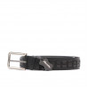 Men belt 18b black+croco black