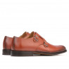 Men stylish, elegant shoes 840 a cognac