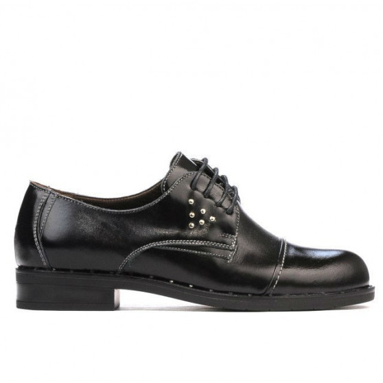 Women casual shoes 696 patent black