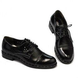 Women casual shoes 696 patent black