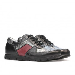 Children shoes 164 black combined