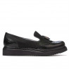 Women casual shoes 659 patent black combined