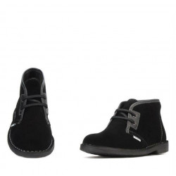 Women boots 7101 black velour