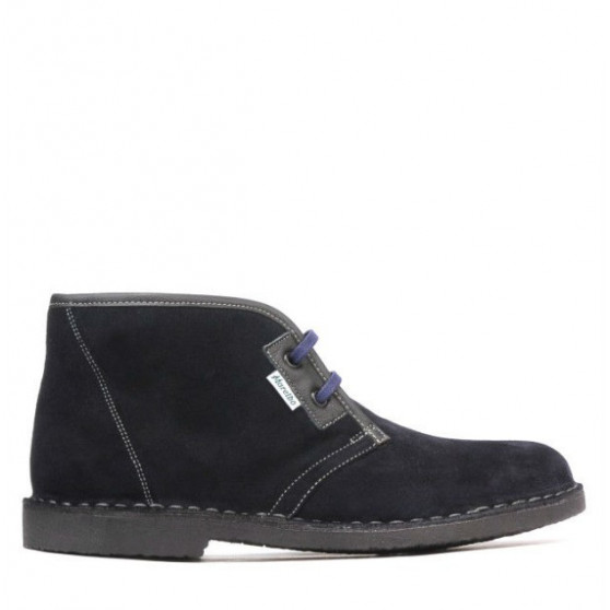Women boots 7101 indigo velour
