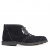Women boots 7101 indigo velour